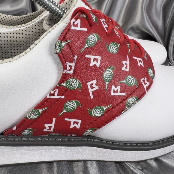 Jack Grace Mens Spikeless Innovator Golf Shoes Size 9.5 W Santa Hat‎ Xmas 001021 main image 9